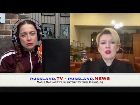 Maria Sacharowa im Interview zum Irankrieg Maria Sacharowa im Interview zum Irankrieg