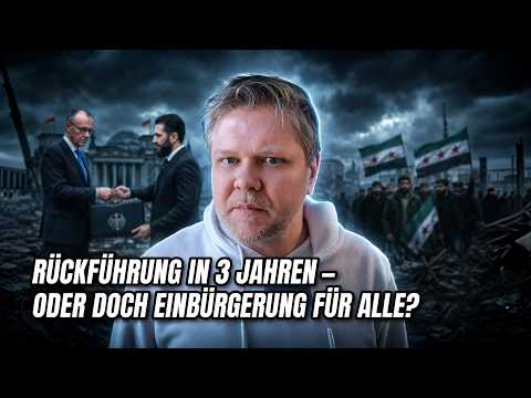 Merz‘ Ansage sorgt für Kopfschütteln: 80% der Syrer sollen Deutschland verlassen!
