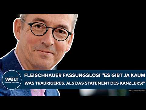 MERZ: Fleischhauer fassungslos! „Es gibt ja kaum was Traurigeres, als das Statement des Kanzlers!“