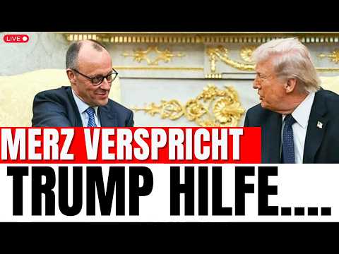 MERZ KRIECHT ZU TRUMP Deutschland JETZT TEIL DES IRAN KRIEG