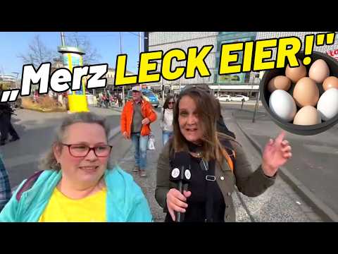 „Merz leck EIER!“ Demonstration Braunschweig gegen Friedrich Merz – Interview Spritpreise & Kanzler
