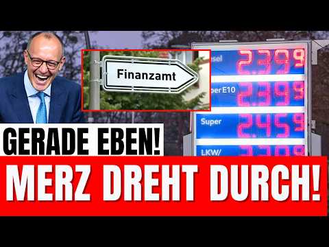 MERZ VERLIERT DEN VERSTAND: Billig Tanken Verboten! AfD Hatte wieder Recht