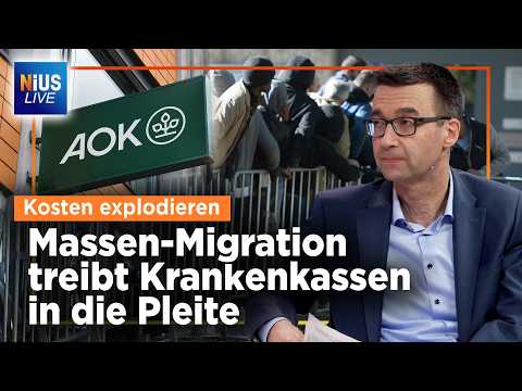 Migration sprengt unser Gesundheitssystem – trotz Rekordeinnahmen! | NIUS Live vom 26.03.2026 Migration sprengt unser Gesundheitssystem – trotz Rekordeinnahmen! | NIUS Live vom 26.03.2026