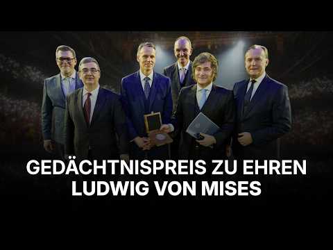 Mises-Preis für Javier Milei | Preisverleihung beim MEF in Madrid Mises-Preis für Javier Milei | Preisverleihung beim MEF in Madrid