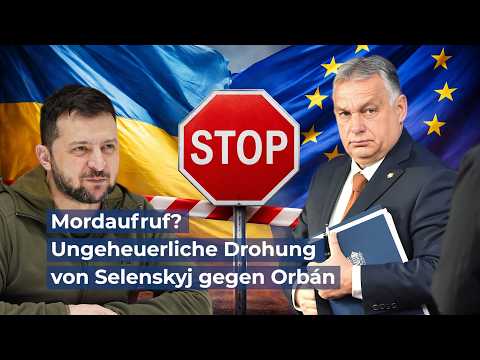 Mordaufruf? – Ungeheuerliche Drohung von Selenskyj gegen Orbán