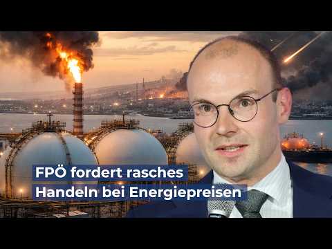 Nahost-Krise: Die Freiheitlichen fordern ein rasches Handeln gegen steigende Energiepreise