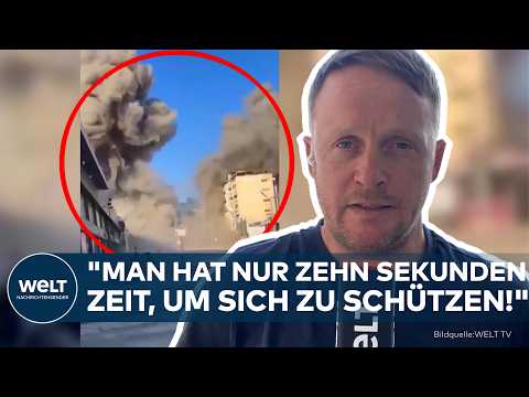 NAHOST-KRISE: „Es ist ein konstanter Beschuss!“ – Neue Raketenangriffe erschüttern Israel!