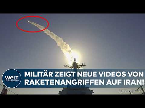 NAHOST-KRISE: US-Militär veröffentlicht Bilder von Angriffen auf Ziele im Iran!