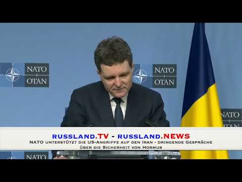 NATO unterstützt die US Angriffe auf den Iran- dringende Gespräche über die Sicherheit von Hormus
