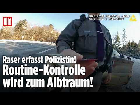 NEW YORK: Horror-Crash! Raser rammt Polizistin bei Routine-Einsatz! NEW YORK: Horror-Crash! Raser rammt Polizistin bei Routine-Einsatz!