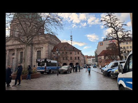 Nürnberg Montagsprotest Team Menschenrechte & Antifa Gegendemo 30.3.26