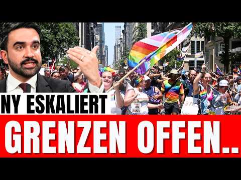 NYC im Ausnahmezustand! – Proteste richten sich gegen Mamdani! NYC im Ausnahmezustand! – Proteste richten sich gegen Mamdani!