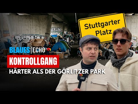 Obdachlos in Deutschland – Kontrollgang am Stuttgarter Platz￼