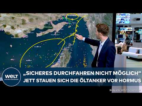 ÖLKRIEG IM GOLF: Hormus dicht! Iran vermint die Meerenge! Jetzt droht massiver Öl-Engpass