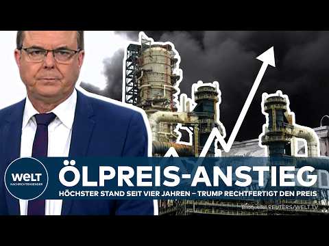 ÖLPREIS: Iran-Krieg treibt Öl auf 105 Dollar – Trump rechtfertigt Anstieg mit Sicherheit und Frieden