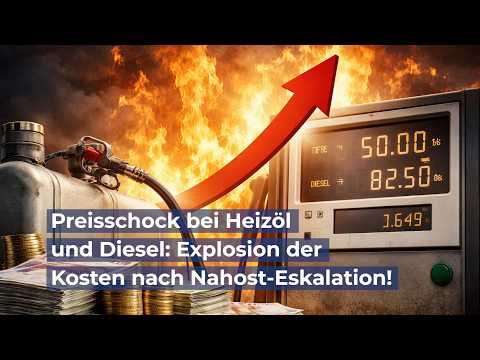 Preisschock bei Heizöl und Diesel: Explosion der Kosten nach Nahost-Eskalation!
