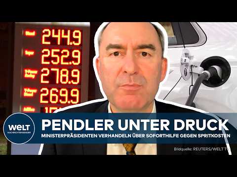 PREISSCHOCK: Pendler unter Druck – Ministerpräsidenten beraten Soforthilfe gegen Spritkosten