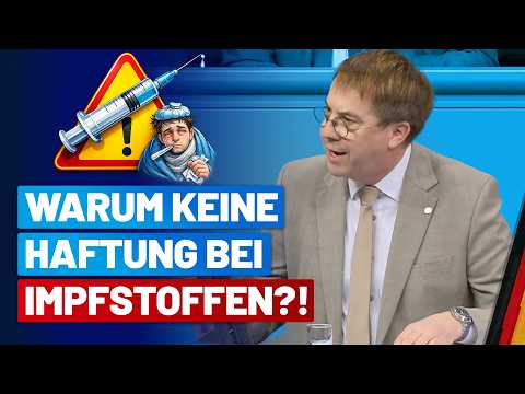 Produkthaftung, auch bei Impfstoffen! – Ulrich von Zons – AfD-Fraktion im Bundestag