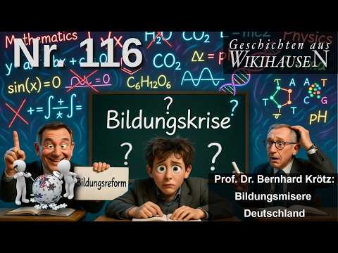 Prof. Dr. Bernhard Krötz: Bildungsmisere Deutschland | #116 Wikihausen