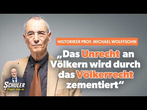 Prof. Michael Wolffsohn: „Das Unrecht an Völkern wird durch das Völkerrecht zementiert“