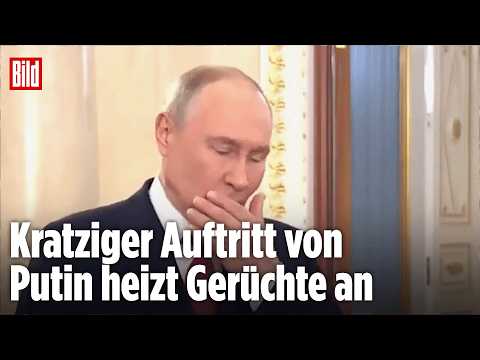 Putin am Husten: Erneute Spekulationen um seine Gesundheit Putin am Husten: Erneute Spekulationen um seine Gesundheit