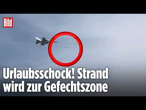 Raketen-Alarm über Dubai: Kampfjet schießt Iran-Drohne ab