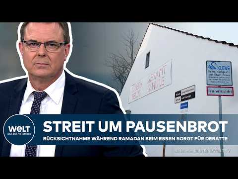 RAMADAN: Zoff um Pausenbrot spaltet die Eltern einer Schule in Kleve – Essen nur abgewandt erlaubt