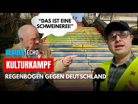 Regenbogentreppe eskaliert: Anwohner reden Klartext – was Medien verschweigen