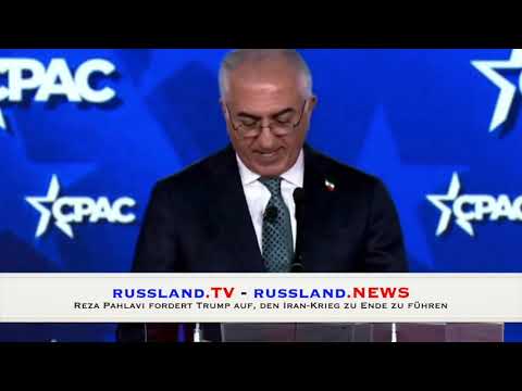 Reza Pahlavi fordert Trump auf, den Iran Krieg zu Ende zu führen
