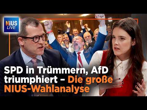 Rheinland-Pfalz: Historische SPD-Klatsche – AfD-Rekordsieg im Westen! | NIUS Live vom 23.03.2026
