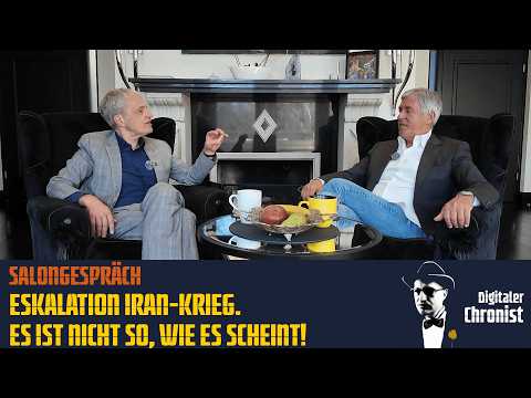 Salongespräch – Eskalation Iran-Krieg. Es ist nicht so, wie es scheint!