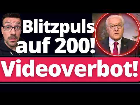 Schock: Mein Arzt verbietet mir Videos über Steinmeier zu machen!