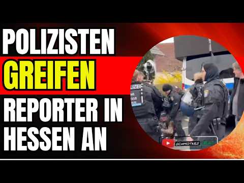 Schock-Szenen aus Hessen Reporter werden verhaftet Schock-Szenen aus Hessen Reporter werden verhaftet