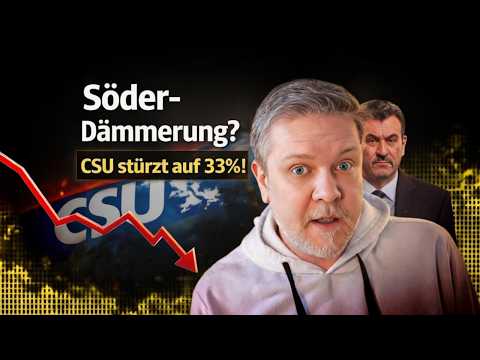 Schock-Umfrage vor der Kommunalwahl: Nur noch 33% für CSU – Wackelt Söders Macht?