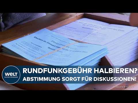 SCHWEIZ: Entscheidung über Rundfunkbeitrag! Kommt heute die radikale Halbierung?