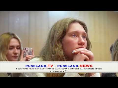 Selenskij reagiert auf Trumps Aufhebung einiger Sanktionen gegen russisches Öl
