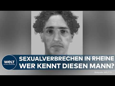 SEXUALDELIKT IN RHEINE: Mann zerrt Teenagerin vom Fahrrad – Polizei veröffentlicht Phantombild