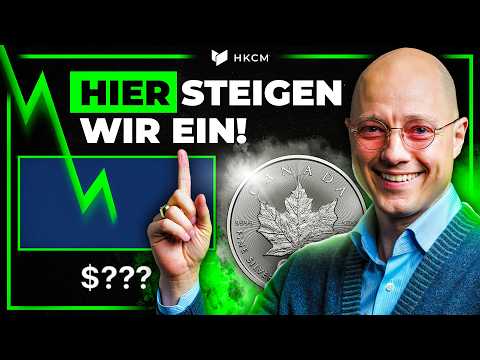 Silber weiter im Sinkflug. Wann kommt der Boden?