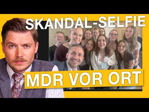 Skandal-Selfie mit Ulrich Siegmund! MDR Reporter fahren ans Gymnasium & F*ck AfD Tafel in Saalfeld