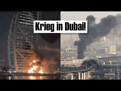 So brutal sieht Irans Angriff auf Dubai aus
