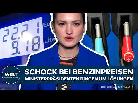 SPRITPREIS: Bürger sind geschockt – Ministerpräsidenten ringen um Lösungen gegen hohe Benzinpreise
