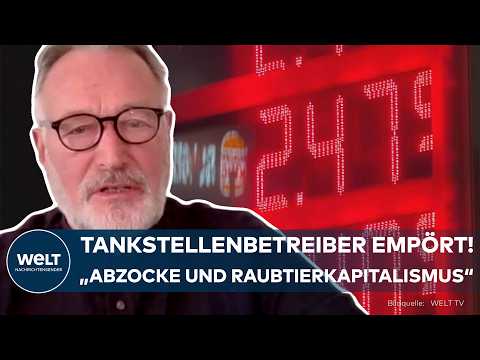 SPRITPREIS-EXPLOSION IN DEUTSCHLAND: „Abzocke und Raubtierkapitalismus“ | Wer verdient hier?