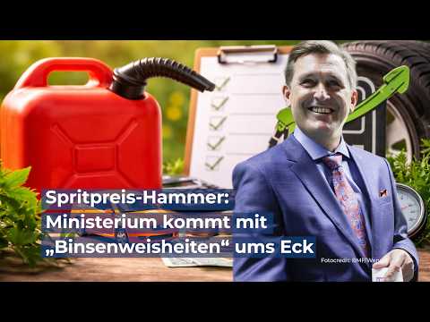 Spritpreis-Hammer: Ministerium kommt mit „Binsenweisheiten“ ums Eck