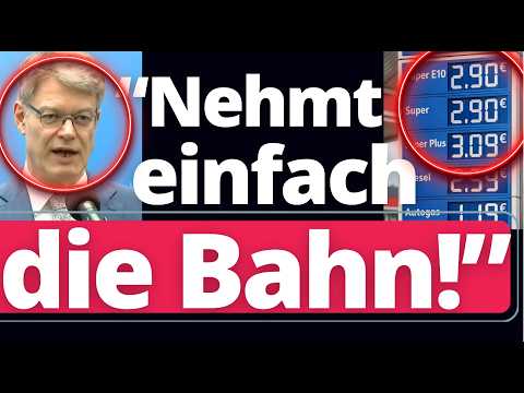 Steigt einfach aufs Deutschlandticket um!“ – Minister verhöhnt Autofahrer bei 2-Euro-Benzin