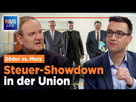 Steuer-Krach: Söder sagt NEIN – Merz knickt vor der SPD wieder ein  | NIUS Live vom 26.03.2026