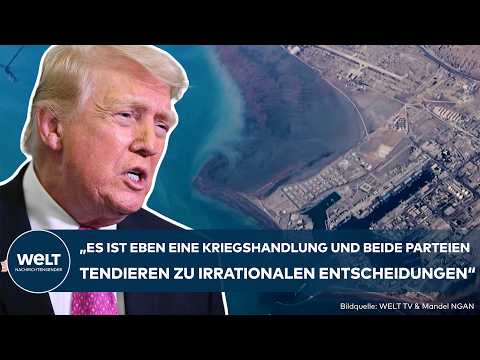STRAßE VON HORMUS: Trotz Blockade! Trump erwägt scheinbar dem Iran den Rücken zu kehren