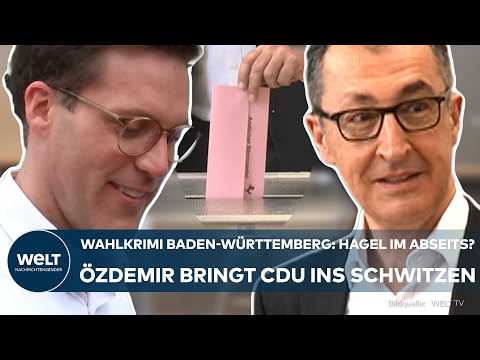 STUTTGART: Stimmungswahl in Baden-Württemberg! Cem Özdemir fordert Hagel und die ganze CDU heraus