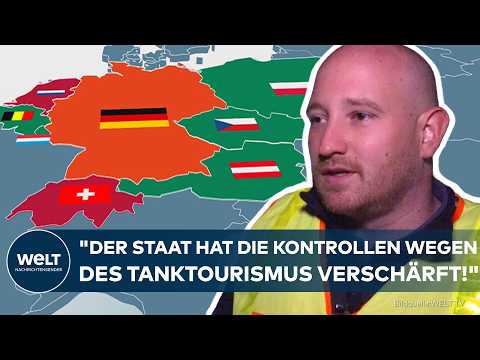 TANKTOURISMUS: „Wir sind hier, um die Gesetze einzuhalten!“ Zoll zieht Autos an den Grenzen raus!