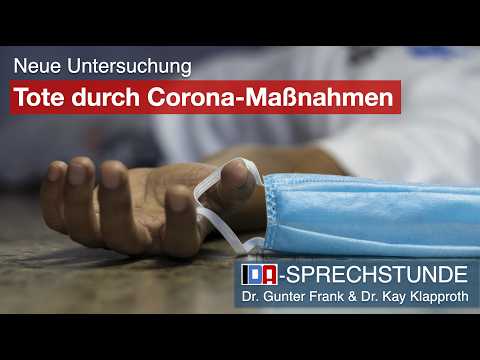 Tote durch Corona-Maßnahmen – IDA-Sprechstunde mit Dr. Gunter Frank und Dr. Kay Klapproth, 25.03.26