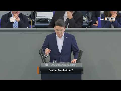 TREUHEIT RECHNET MIT DEN GRÜNEN AB! 😡 Heftige Kritik im Bundestag! AFD KRITIK